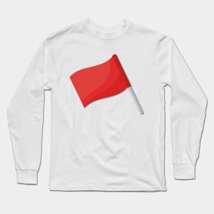 Red Flag Long Sleeve T-Shirt